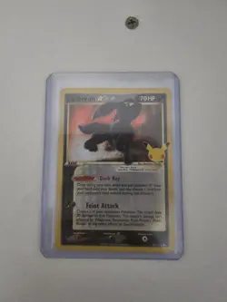 Pokemon TCG Celebrations Umbreon Gold Star Card 17/17 - Image 1