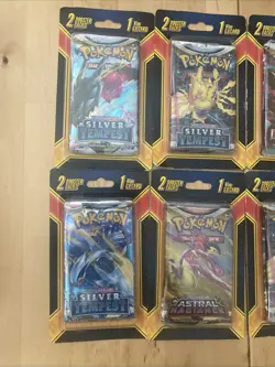 Lot Of 8 Pokemon TCG 2 Per Pack Booster Packs +Foil Cards Brand New Sword Shield - Image 2