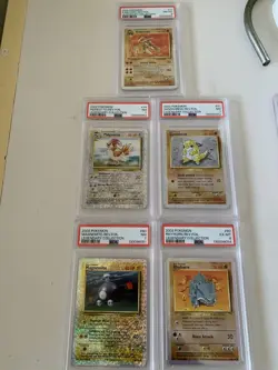 pokemon legendary collection reverse holo Lot Of 5 Cards Psa 6-8 - Image 1