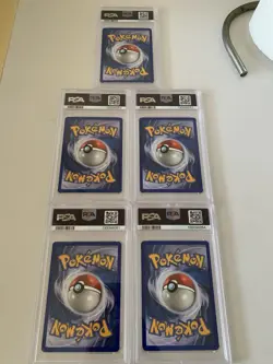 pokemon legendary collection reverse holo Lot Of 5 Cards Psa 6-8 - Image 2