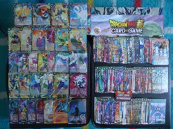 LOT 128 CARTES DRAGON BALL SUPER CARD GAME FR BT17 Full Set (C, UC,R) NEUF - Image 1