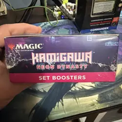 Magic: The Gathering Kamigawa: Neon Dynasty Set Booster Box New Sealed - Image 3