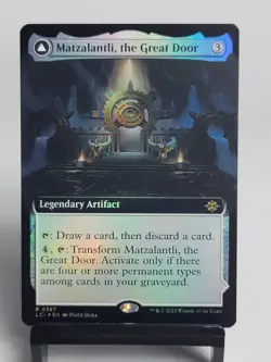 MTG - Lost Caverns of Ixalan - Matzalantli, the Great Door - Extended Art - FOIL - Image 1