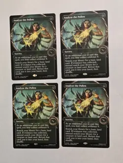 4x Analyze The Pollen - Murders at Karlov Manor - Showcase - Near Mint - Image 1