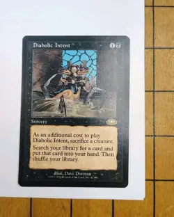MTG - Diabolic Intent - Planeshift - Regular - NM - Rare - Magic The Gathering - Image 1