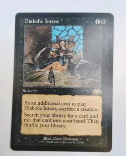 MTG - Diabolic Intent - Planeshift - Regular - NM - Rare - Magic The Gathering - Image 2