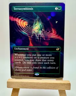 FOIL - Terrasymbiosis (Borderless) Edge of Eternities MTG, NM - Image 1