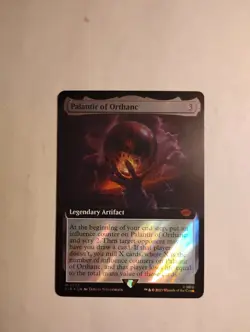 MTG Palantir of Orthanc Mythic Surge Foil LP UB LOTR - Image 1