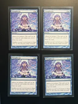 MTG - Thoughtcast - Mirrodin - Play Set of 4x - NM (Magic: The Gathering) - Image 1