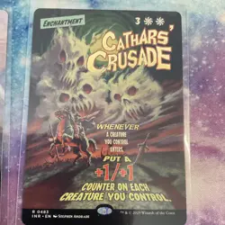 Cathars' Crusade (REGULAR) x1 - MTG Innistrad Remastered INR #483 - Image 1