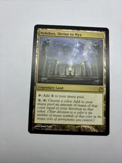 MTG Nykthos- Shrine To Nyx- Theros- Rare- NM - Image 2