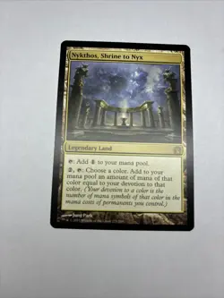 MTG Nykthos- Shrine To Nyx- Theros- Rare- NM - Image 3