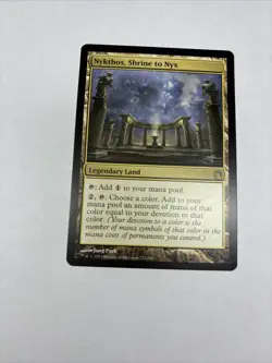 MTG Nykthos- Shrine To Nyx- Theros- Rare- NM - Image 4
