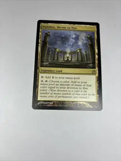 MTG Nykthos- Shrine To Nyx- Theros- Rare- NM - Image 5