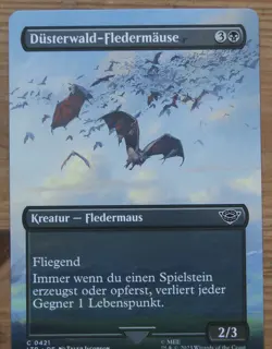 Magic The Gathering Herr der Ringe Dusterwald-Fledermause 421 DE - Image 1