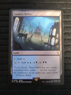 Sunken Ruins 430 MTG Commander: FINAL FANTASY Magic the Gathering - Image 1