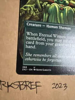 MTG Eternal Witness 2X2 368 U Borderless Double Masters 2022 Regular NM - Image 3