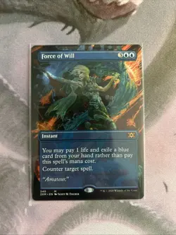 Force of Will (Borderless) Double Masters Regular - Image 1
