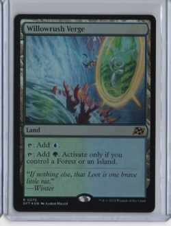 Willowrush Verge Foil NM MTG Aetherdrift DFT DRC Magic #0270 TCG Magic Gathering - Image 1