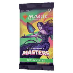 MTG Magic The Gathering Commander Masters Set Booster Pack X 3 New And Sealed - Image 2