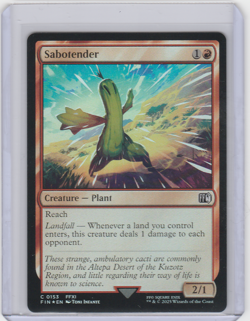 Sabotender Final Fantasy Foil - Image 1