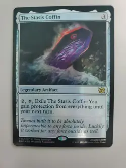 MTG The Stasis Coffin The Brothers' War245/287 Foil Rare - Image 1