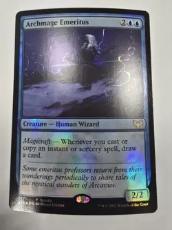 Archmage Emeritus (STX Promo) Unique and Miscellaneous Promos Foil - Image 1
