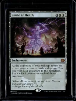 Smile at Death - 24 - Foil - TDM - NM - MTG Magic the Gathering - Image 1