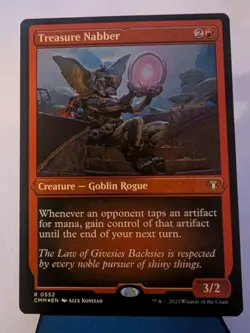 MTG Treasure Nabber (Foil Etched) - Commander Masters NM - Image 1