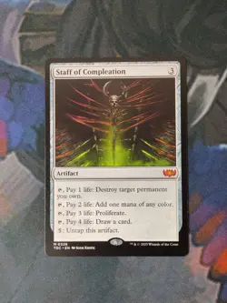 Staff of Compleation | 7% Off 2+ | Tarkir: Dragonstorm | NM | MTG - Image 1