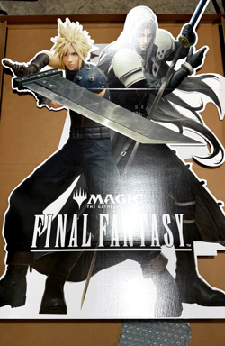 MTG: Final Fantasy - Life Size Standee - Cloud & Sephiroth - New In Box - Image 1