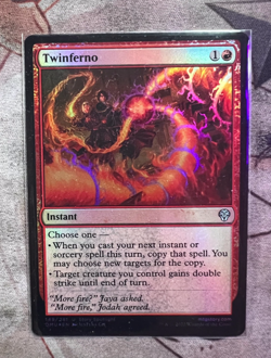Twinferno - Foil - Dominaria United - 2022 - Magic: The Gathering - Image 1
