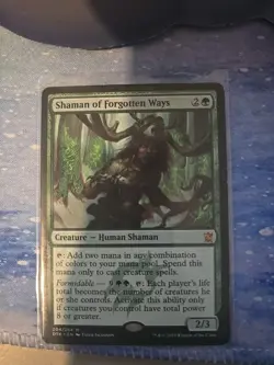 MTG Shaman of The Forgotten Ways Dragons of Tarkir 204/264 Regular Mythic - Image 1