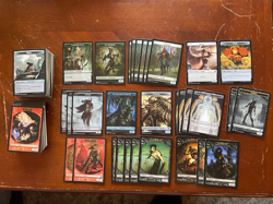 Lot of 214 (14 Foil) MTG Magic the Gathering Tokens - Image 2