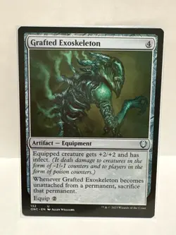 Grafted Exoskeleton Commander: Phyrexia: All Will Be One Regular LP - Image 1