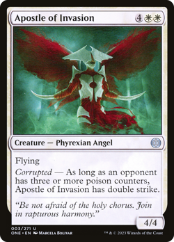 Apostle of Invasion (Foil) - 3 - Phyrexia: All Will Be One- Near Mint - MTG - Image 1