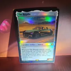 MTG: Final Fantasy The Regalia 267 RARE Foil FIN EN NM - Image 1