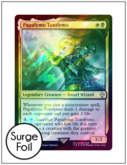 1x Papalymo Totolymo, Surge Foil, Final Fantasy, Magic MTG NM - Image 1
