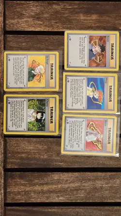 Pokemon TCG 1st Ed. Gym Challenge Card Lot Brock/Charity/Blaine/Lt.Surge/Misty - Image 1