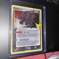 Pokemon TCG Umbreon Gold Star 17/17 Celebrations Classic Collection - Image 2