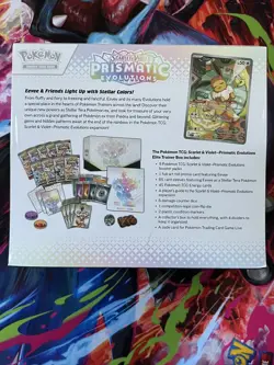 Pokemon TCG Scarlet Violet Prismatic Evolutions ETB Elite Trainer Box New Sealed - Image 2