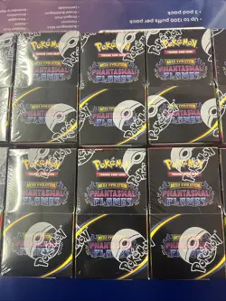 Pokemon TCG Mega Evolution Phantasmal Flames Half Booster Box Factory Sealed UK - Image 2