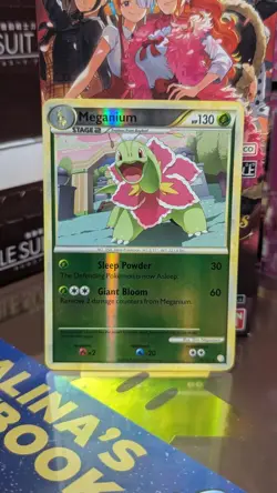 Pokemon TCG 2010 Meganium 26/123 Heartgold & Soulsilver Reverse Holo - Image 1