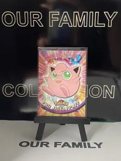 Pokemon Cad Jigglypuff #39 TOPPS Black Logo 1st Print NEAR MINT Non-Holo - Image 1