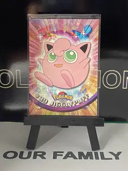 Pokemon Cad Jigglypuff #39 TOPPS Black Logo 1st Print NEAR MINT Non-Holo - Image 2