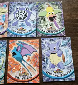 Topps Pokemon TV Animation Lot Of 8 Wartortle - Image 3