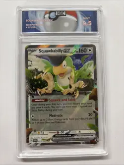 2024 Pokemon Squawkabilly Ex #75 HGC 9.5 (sb2) - Image 1