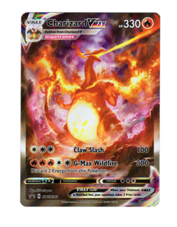 Pokemon TCG Charizard VMAX SWSH261 Black Star Promo (UPC) - NM - English - Image 1