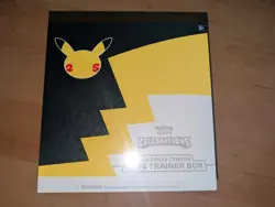 Pokemon Center Exclusive Celebrations ETB Elite Trainer Box 25th Anniversary NEW 820650809866 - Image 1