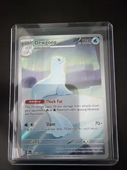Pokemon Mega Evolution Phantasmal Flames Dewgong 097/094 Illustration Rare IR - Image 3